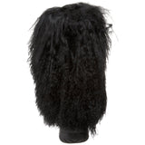 Bearpaw Boetis 457 Womens Lamb Fur Sheepskin Boots Black Size 5