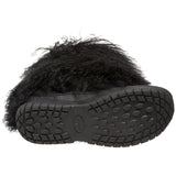 Bearpaw Boetis 457 Womens Lamb Fur Sheepskin Boots Black Size 5