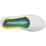 Rocket Dog Women's Bounce Flat,White,8.5 M US