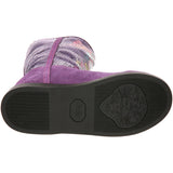 Ed Hardy Sequined Iceland Boot for Women - Grey