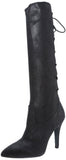 BCBGeneration Women's Erinn Knee-High Boot,Black Suede,6.5 M US