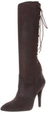 BCBGeneration Women's Erinn Knee-High Boot,Black Suede,6.5 M US