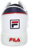 Fila Men's Original Fitness Fashion Sneaker, Cream-Peacoat-Fila Red, 11.5 M US