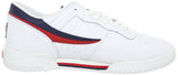Fila Men's Original Fitness Fashion Sneaker, Cream-Peacoat-Fila Red, 11.5 M US