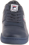 Fila Men's Original Fitness Fashion Sneaker, Cream-Peacoat-Fila Red, 11.5 M US