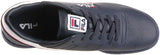 Fila Men's Original Fitness Fashion Sneaker, Cream-Peacoat-Fila Red, 11.5 M US