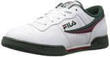 Fila Men's Original Fitness Fashion Sneaker, Cream-Peacoat-Fila Red, 11.5 M US