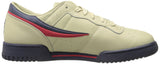 Fila Men's Original Fitness Fashion Sneaker, Cream-Peacoat-Fila Red, 11.5 M US