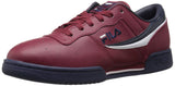 Fila Men's Original Fitness Fashion Sneaker, Cream-Peacoat-Fila Red, 11.5 M US