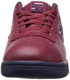 Fila Men's Original Fitness Fashion Sneaker, Cream-Peacoat-Fila Red, 11.5 M US