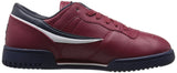 Fila Men's Original Fitness Fashion Sneaker, Cream-Peacoat-Fila Red, 11.5 M US