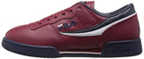 Fila Men's Original Fitness Fashion Sneaker, Cream-Peacoat-Fila Red, 11.5 M US