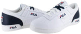Fila Men's Original Fitness Fashion Sneaker, Cream-Peacoat-Fila Red, 11.5 M US