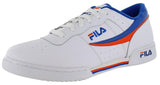 Fila Men's Original Fitness Fashion Sneaker, Cream-Peacoat-Fila Red, 11.5 M US