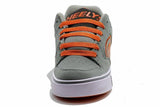Adult's Heelys Motion Gray-Orange Skate Shoes HSY703 (5)