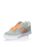 Adult's Heelys Motion Gray-Orange Skate Shoes Size 8 HSY703