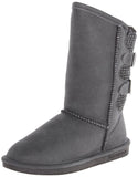 BEARPAW WOMEN'S BOSHIE WINTER BOOT, CHESTNUT-DISTRESSED