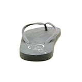 143 Girl Women Zada Thong Sandals, Grey, Size 8.0