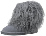Bearpaw Boo Women Round Toe Suede Gray Winter Boot