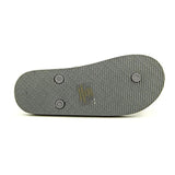 143 Girl Women Zada Gray Thong Sandals 10 M US