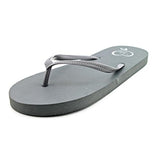 143 Girl Women Zada Thong Sandals, Grey, Size 9.0