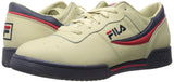 Fila Men's Original Fitness Lea Classic Sneaker, Cream-Peacoat-Chinese Red