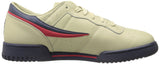 Fila Men's Original Fitness Lea Classic Sneaker, Cream-Peacoat-Chinese Red
