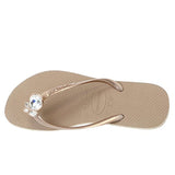 Havaianas Womens Slim Lux Flip Flops
