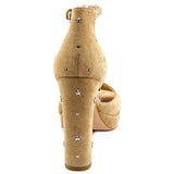 Coach Women's Margharita Star Embellished Dress Sandal