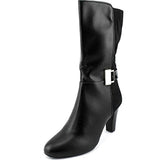 Karen Scott Viivi Women Round Toe Synthetic Black Mid Calf Boot US