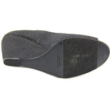 Rampage Women's Calisen Open-Toe Wedge Pumps