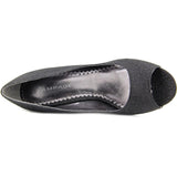 Rampage Women's Calisen Open-Toe Wedge Pumps