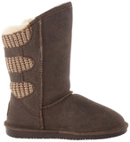 BEARPAW WOMEN'S BOSHIE WINTER BOOT, CHESTNUT-DISTRESSED