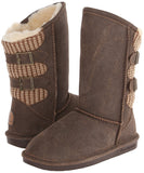 BEARPAW WOMEN'S BOSHIE WINTER BOOT, CHESTNUT-DISTRESSED