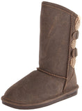 BEARPAW WOMEN'S BOSHIE WINTER BOOT, CHESTNUT-DISTRESSED