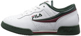 Fila Men's Original Fitness Fashion Sneaker, Black-White-Red, 9.5 M US