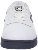 Fila Men's Original Fitness Fashion Sneaker, Black-White-Red, 9.5 M US