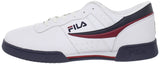 Fila Men's Original Fitness Fashion Sneaker, Black-White-Red, 9.5 M US