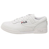 Fila Men's Original Fitness Fashion Sneaker, Black-White-Red, 9.5 M US