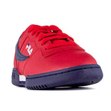 Fila Men's Original Fitness Fashion Sneaker, Red-Navy-White, 9.5 M US