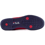 Fila Men's Original Fitness Fashion Sneaker, Red-Navy-White, 9.5 M US