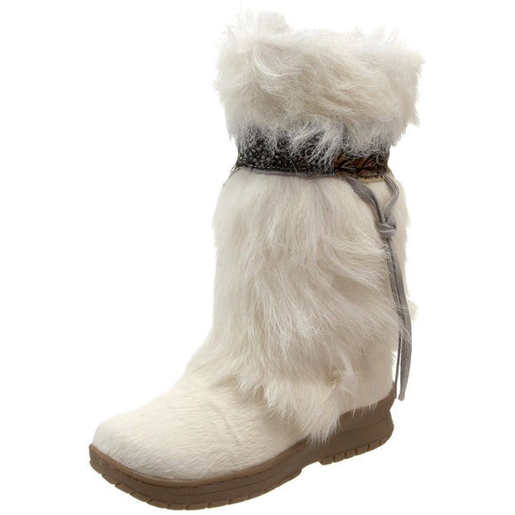 Bearpaw Kola Goat Fur Boots Womens