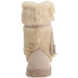 Bearpaw Women's Rabbit Fur & Suede Boot - Style 634 Sonjo (7, Sand)