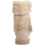 Bearpaw Women's Rabbit Fur & Suede Boot - Style 634 Sonjo (9, Sand)