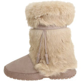 Bearpaw Women's Rabbit Fur & Suede Boot - Style 634 Sonjo (9, Sand)
