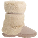 Bearpaw Women's Rabbit Fur & Suede Boot - Style 634 Sonjo (9, Sand)