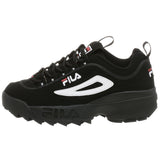 Fila Men's Disruptor II Sneaker,White-Peacoat-Vinred,8 M