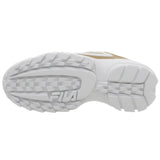 Fila Men's Disruptor II Sneaker,White-Peacoat-Vinred,8 M