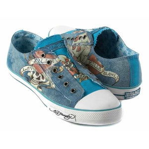 Ed Hardy Lowrise II Blue men Casual Size 13