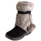 BEARPAW Women's Tama Rabbit Fur Boot
